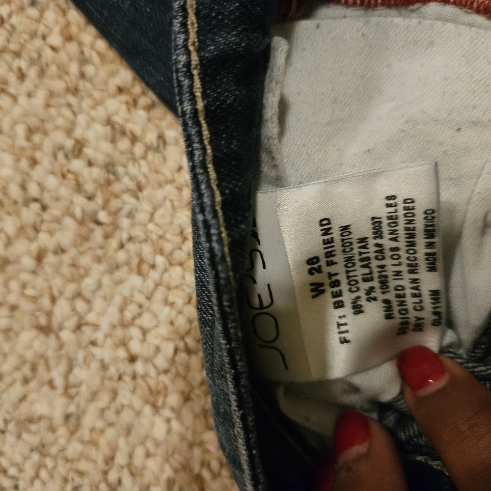 Joe's Jeans Blue Boyfriend Denim